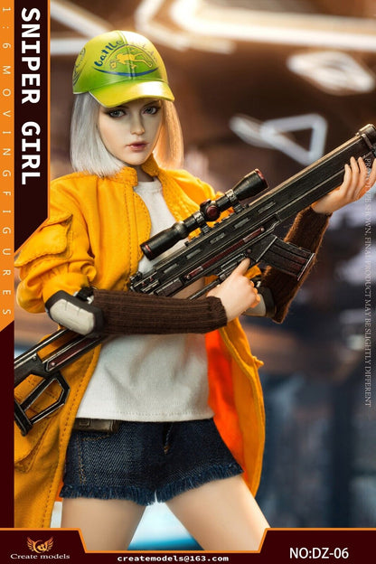 Pedido Figura Sniper Girl Lan marca Create models DZ-06 escala 1/6