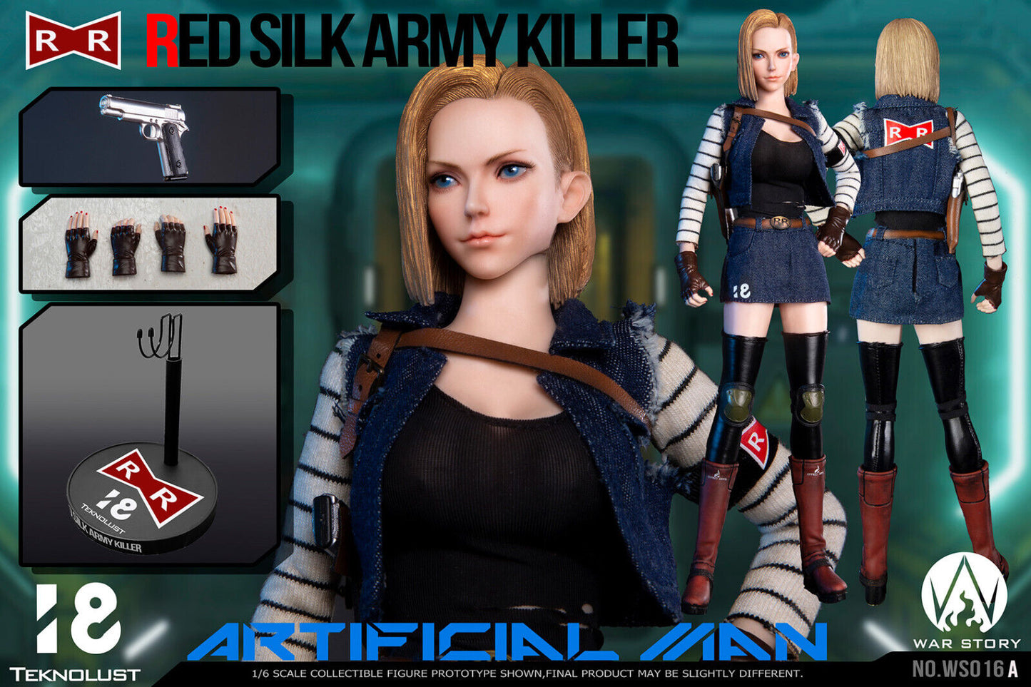 Pedido Figura Red Silk Army Killer marca War Story WS016A escala 1/6