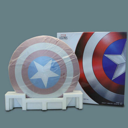 Pedido Accesorio Captain America Shield (metal) - Marvel Legend 75 aniversario marca Hasbro escala real 1/1