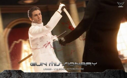 Pedido Figura Gun Missionary (White version) marca Brotoys LR002B escala 1/12