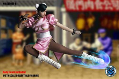 Pedido Set Kung Fu Girl (Player B) marca Superduck SET014B escala 1/6
