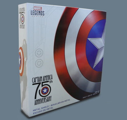 Pedido Accesorio Captain America Shield (metal) - Marvel Legend 75 aniversario marca Hasbro escala real 1/1