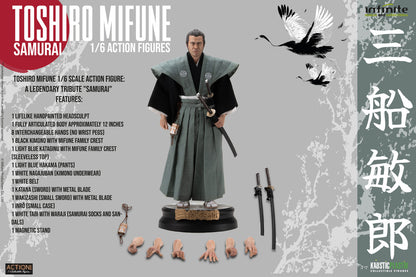 Preventa Figura Toshiro Mifune: A Legendary Tribute - SAMURAI marca Kaustic Plastik escala 1/6