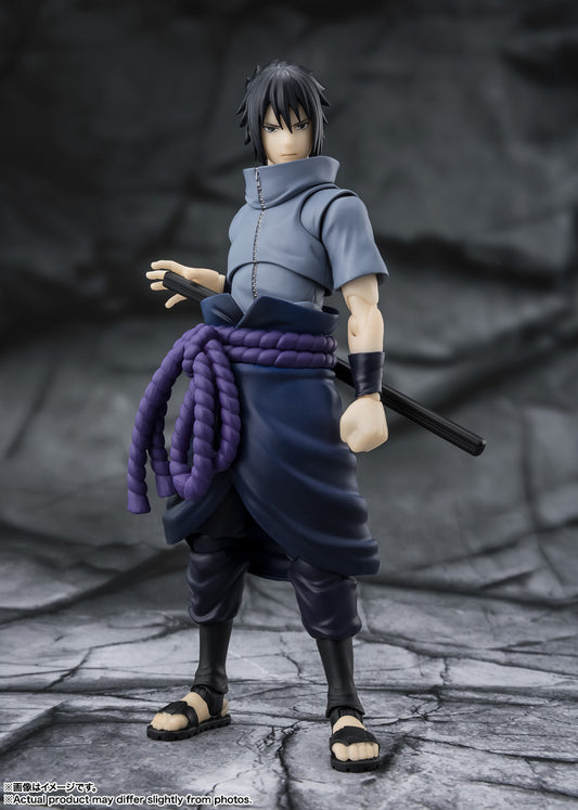 Preventa Figura Sasuke Uchiha (Solitary Shinobi) - Naruto: Shippuden - S.H.Figuarts JP marca Bandai Namco escala 1/12