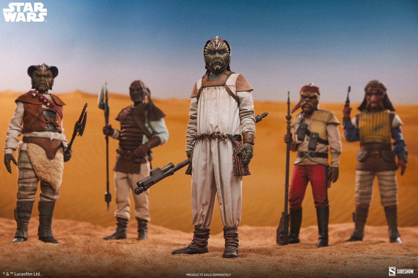 Pedido Figura Klaatu - Scum & Villainy - Star Wars: Episodio VI El Retorno del Jedi marca Sideshow Collectibles #100494 escala 1/6