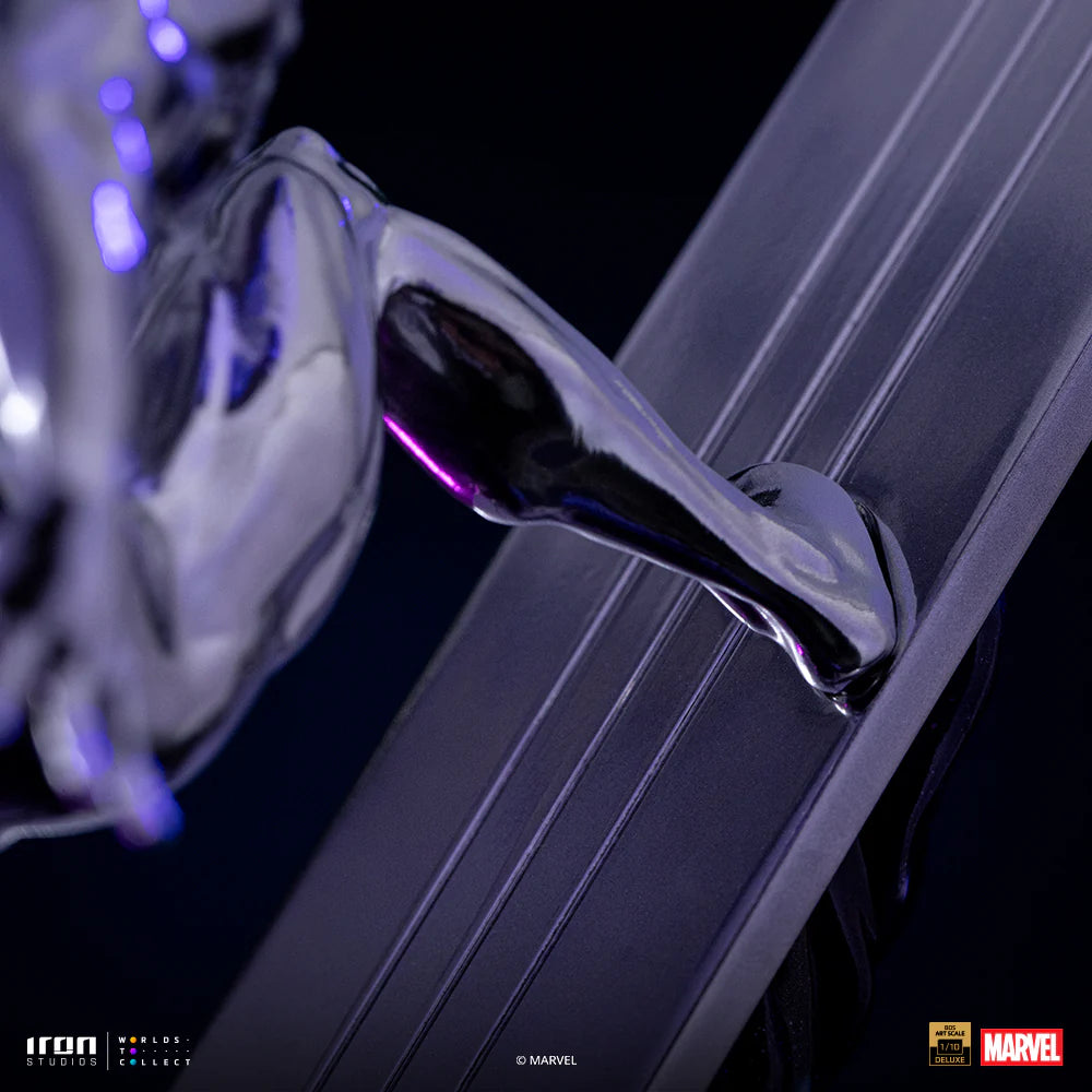 Preventa Estatua Silver Surfer - The Infinity Gauntlet - Battle Diorama Series marca Iron Studios escala de arte 1/10