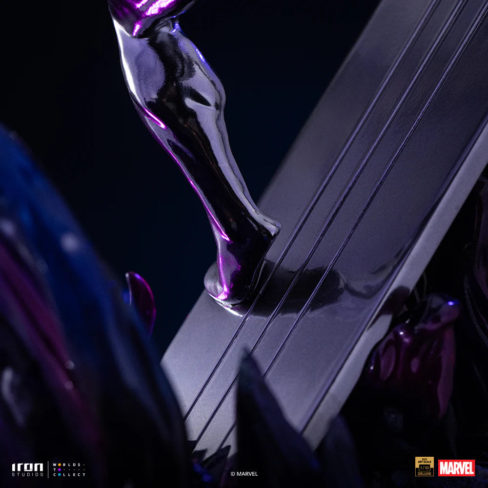 Preventa Estatua Silver Surfer - The Infinity Gauntlet - Battle Diorama Series marca Iron Studios escala de arte 1/10