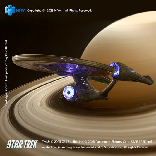 Preventa Nave Espacial U.S.S. Enterprise NCC-1701 (iluminada) - Star Trek (2009) - PX Previews Exclusive - REPLICAart Series marca HIYA RAS0275 (38 cm)