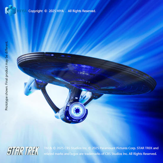 Preventa Nave Espacial U.S.S. Enterprise NCC-1701 (iluminada) - Star Trek (2009) - PX Previews Exclusive - REPLICAart Series marca HIYA RAS0275 (38 cm)