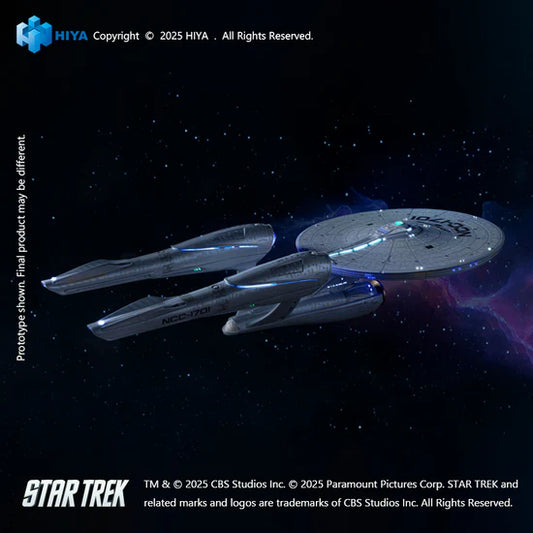 Preventa Nave Espacial U.S.S. Enterprise NCC-1701 (iluminada) - Star Trek (2009) - PX Previews Exclusive - REPLICAart Series marca HIYA RAS0275 (38 cm)
