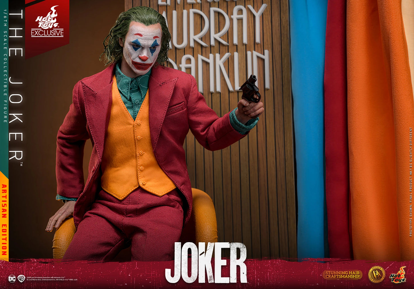 Pedido Figura The Joker (ARTISAN EDITION) Exclusiva marca Hot Toys DX43 escala 1/6 (SOLO 1 DISPONIBLE)