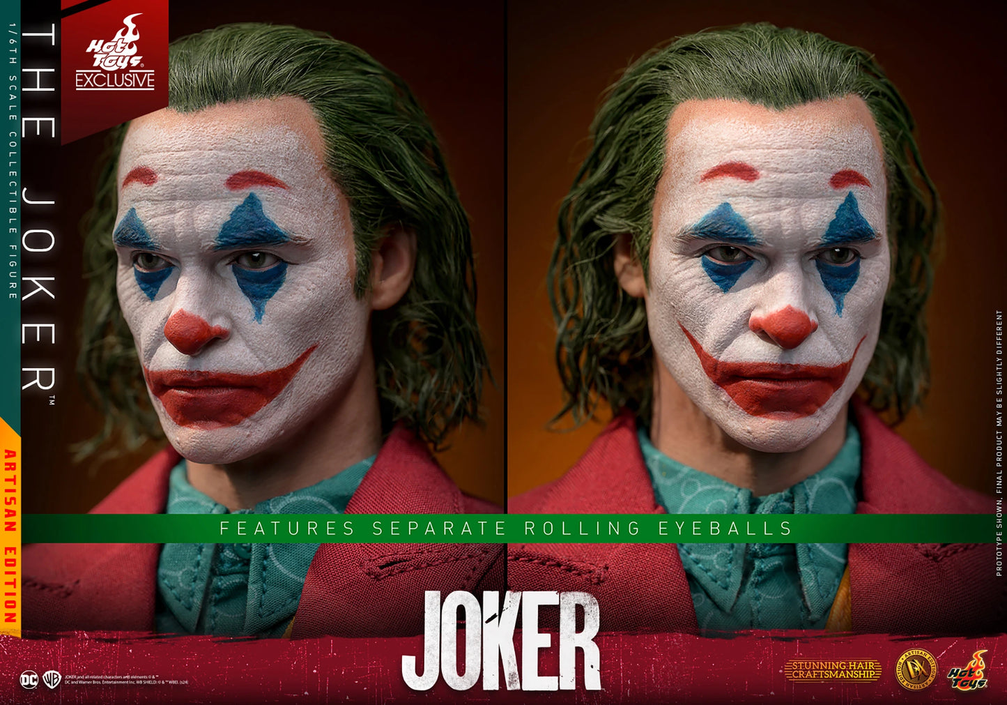 Pedido Figura The Joker (ARTISAN EDITION) Exclusiva marca Hot Toys DX43 escala 1/6 (SOLO 1 DISPONIBLE)