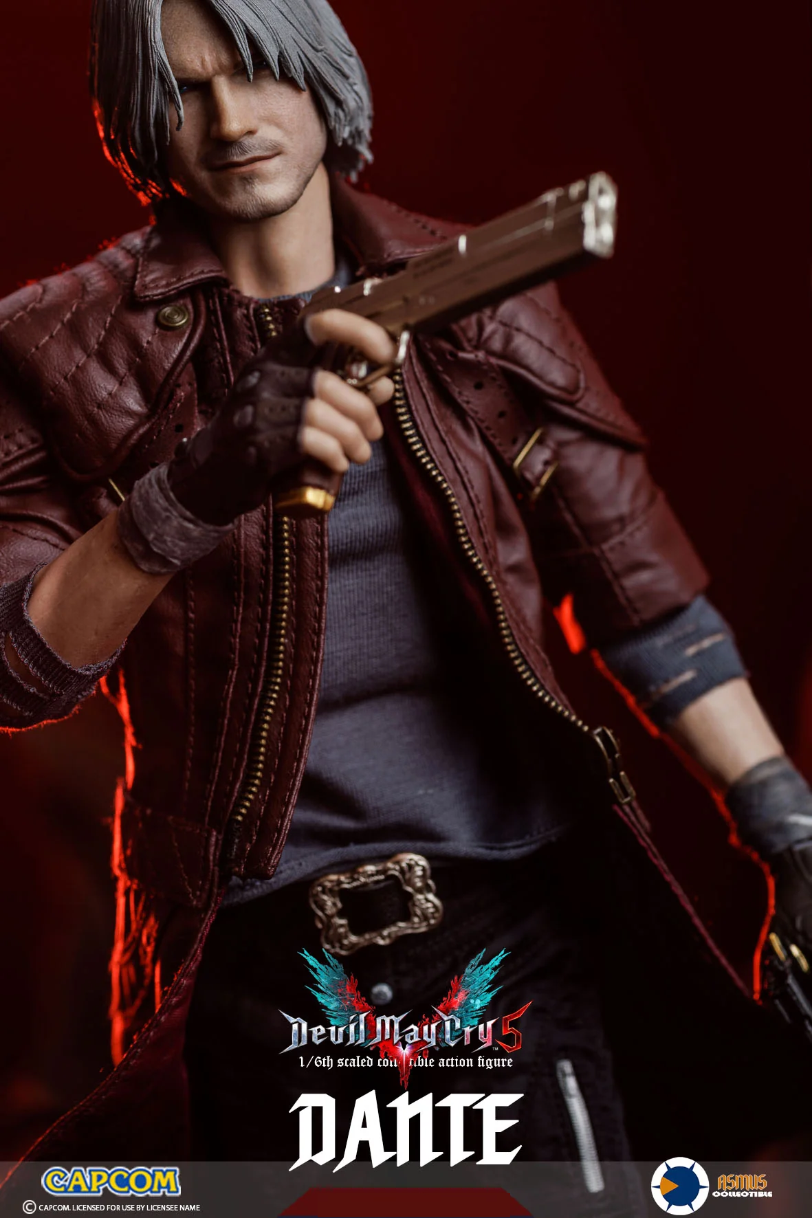 Preventa Figura Dante (DMC V) (Luxury version) - Devil May Cry V marca Asmus Toys DMC502LUX escala 1/6 (relanzamiento)