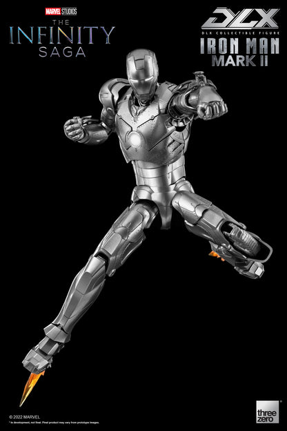 Pedido Figura DLX Iron Man Mark II 2 - Avengers: Infinity Saga marca Threezero 3Z0477 escala pequeña 1/12