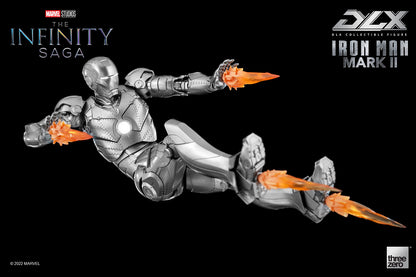 Pedido Figura DLX Iron Man Mark II 2 - Avengers: Infinity Saga marca Threezero 3Z0477 escala pequeña 1/12