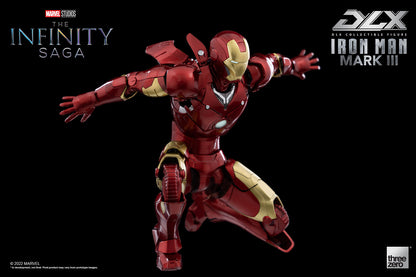 Pedido Figura DLX Iron Man Mark 3 - Avengers: The Infinity Saga marca Threezero 3Z02530H0 escala pequeña 1/12