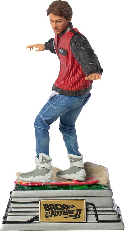 Pedido Estatua Marty McFly (On Hoverboard) - Back to the Future Part II - Limited Edition marca Iron Studios escala de arte 1/10