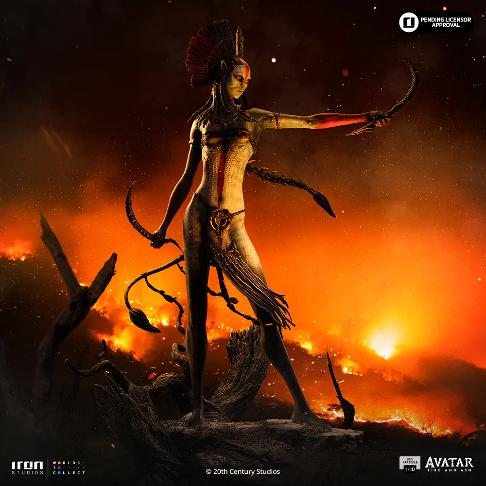 Preventa Estatua Varang - Avatar 3: Fire and Ash marca Iron Studios escala de arte 1/10