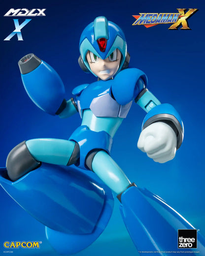 Preventa Figura MDLX Mega Man X / Rockman X marca Threezero 3Z0573 escala pequeña 1/12