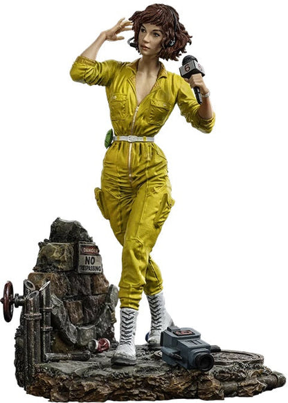 Pedido Estatua April O'Neil - TMNT - Battle Diorama Series (BDS) marca Iron Studios escala de arte 1/10