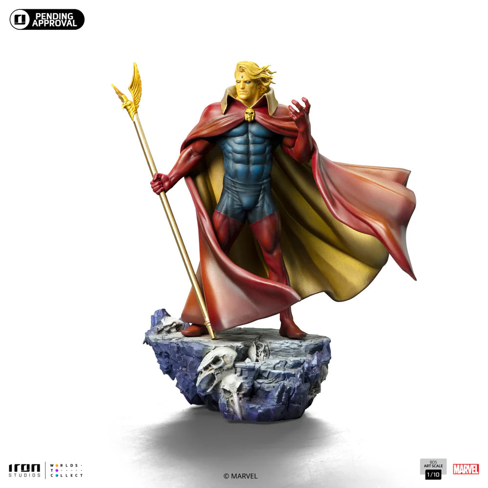 Preventa Estatua Adam Warlock - The Infinity Gauntlet - Battle Diorama Series marca Iron Studios escala de arte 1/10