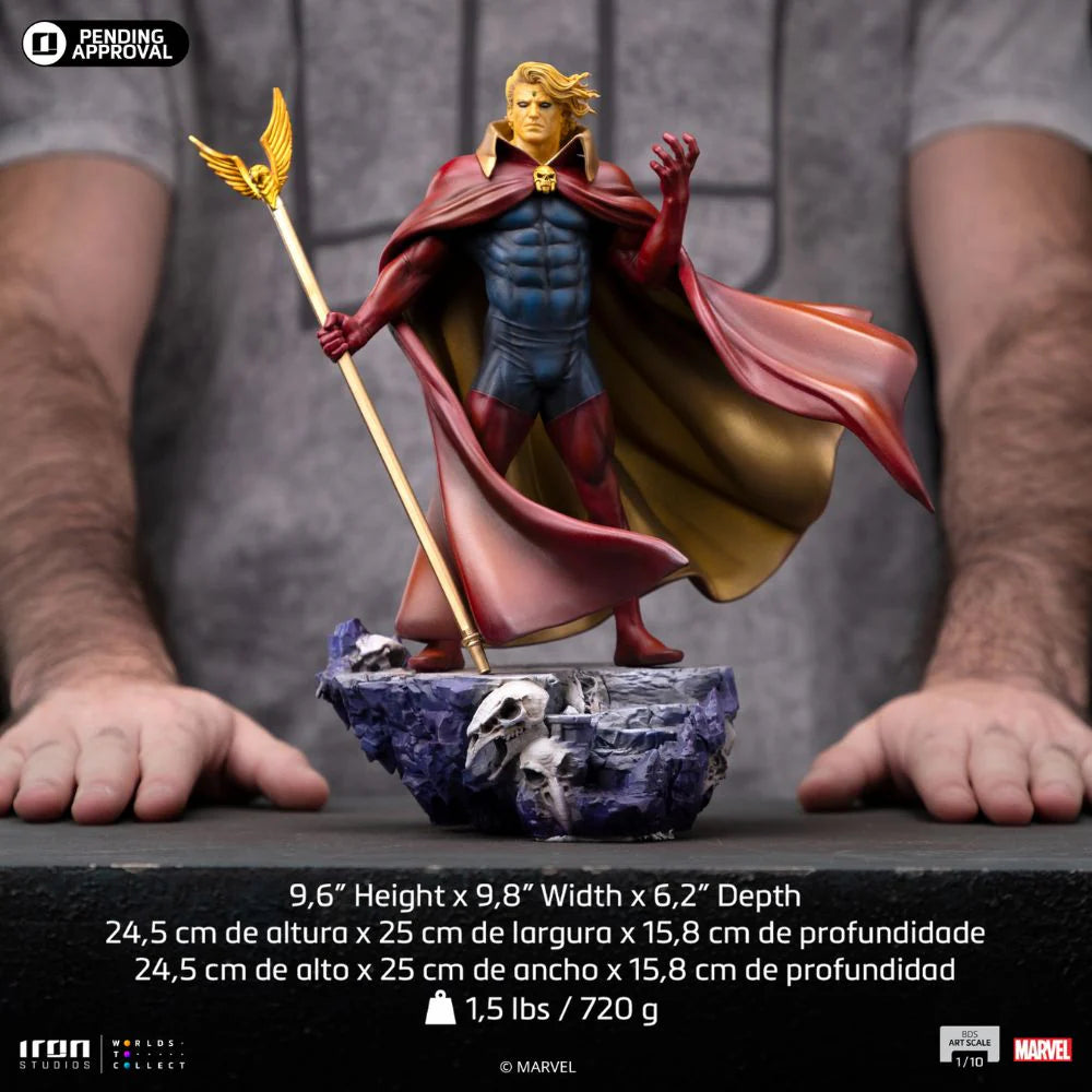Preventa Estatua Adam Warlock - The Infinity Gauntlet - Battle Diorama Series marca Iron Studios escala de arte 1/10