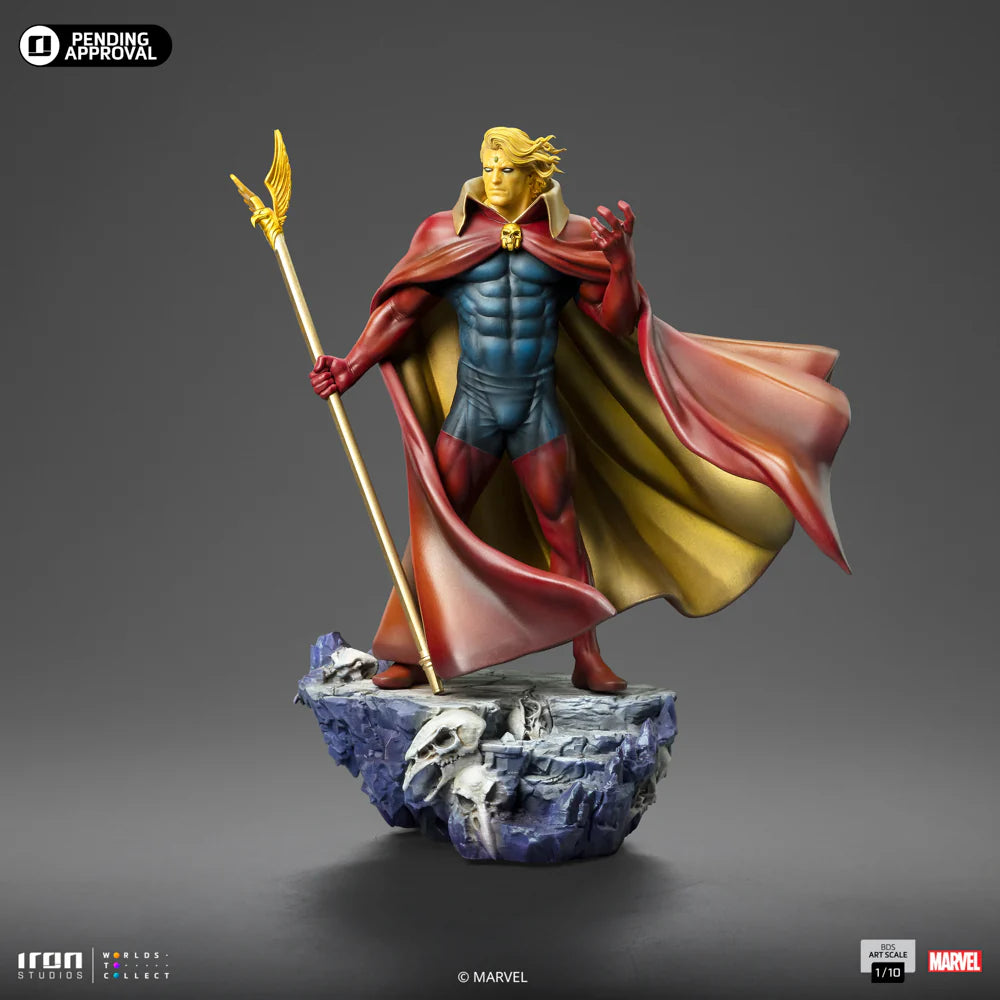 Preventa Estatua Adam Warlock - The Infinity Gauntlet - Battle Diorama Series marca Iron Studios escala de arte 1/10