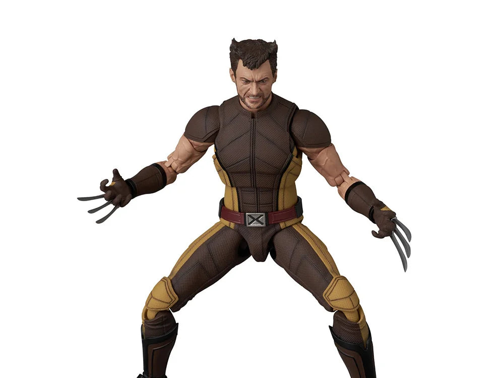 Preventa Figura Wolverine (Brown Suit version) - Deadpool & Wolverine - MAFEX No. 297 marca Medicom Toy escala 1/12