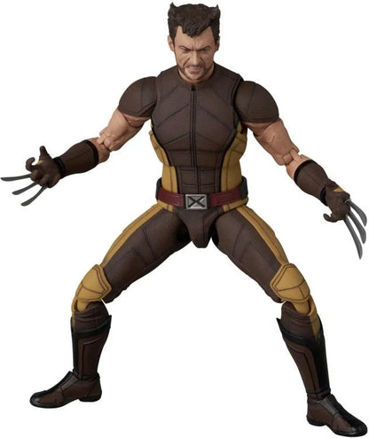 Preventa Figura Wolverine (Brown Suit version) - Deadpool & Wolverine - MAFEX No. 297 marca Medicom Toy escala 1/12