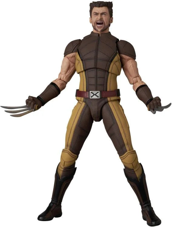 Preventa Figura Wolverine (Brown Suit version) - Deadpool & Wolverine - MAFEX No. 297 marca Medicom Toy escala 1/12