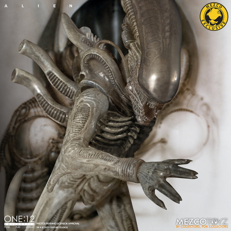 Pedido Figura Alien - Xenomorph Concept Edition Exclusive - One:12 Collective marca Mezco Toyz 76106 escala pequeña 1/12