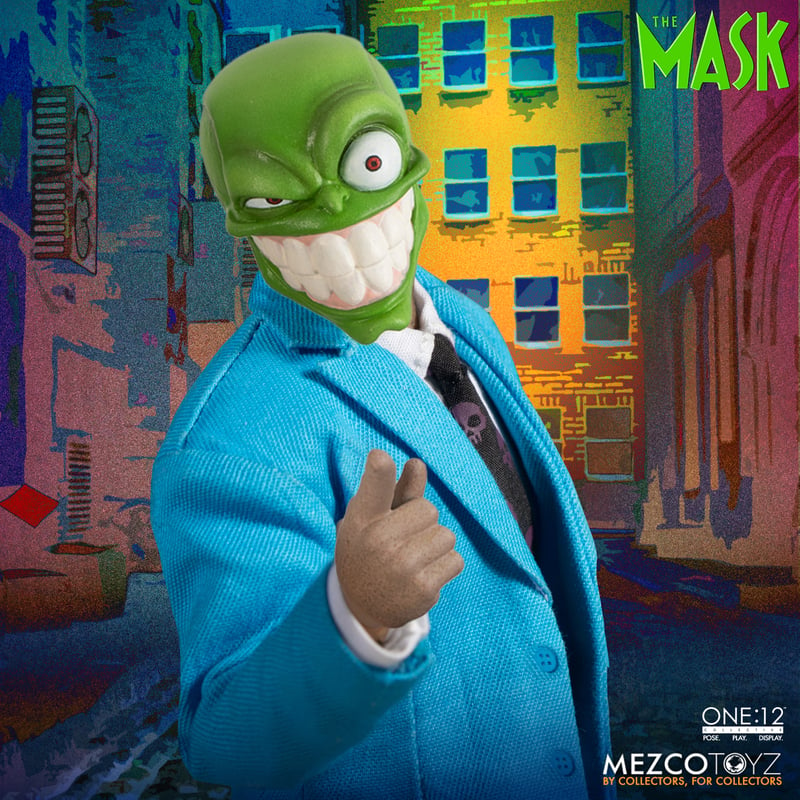 Preventa Figura The Mask (Deluxe Edition) - One:12 Collective marca Mezco Toyz 77700 escala pequeña 1/12