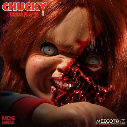 Pedido Figura Pizza Face Chucky (Talking / Parlante) - Child's Play 3 - Mezco Designer Serie marca Mezco Toyz 78020 Mega escala (38 cm)