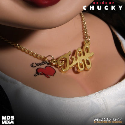Pedido Figura Tiffany (Talking / Parlante) - Bride of Chucky - Mezco Designer Serie marca Mezco Toyz 78015 Mega escala (38 cm)