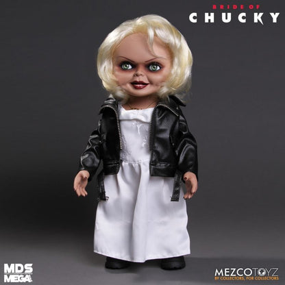 Pedido Figura Tiffany (Talking / Parlante) - Bride of Chucky - Mezco Designer Serie marca Mezco Toyz 78015 Mega escala (38 cm)