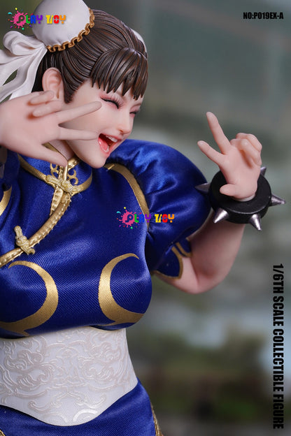 Preventa Figura Fighting Goddess (Blue Cheongsam) marca Play Toy P019EX-A escala 1/6