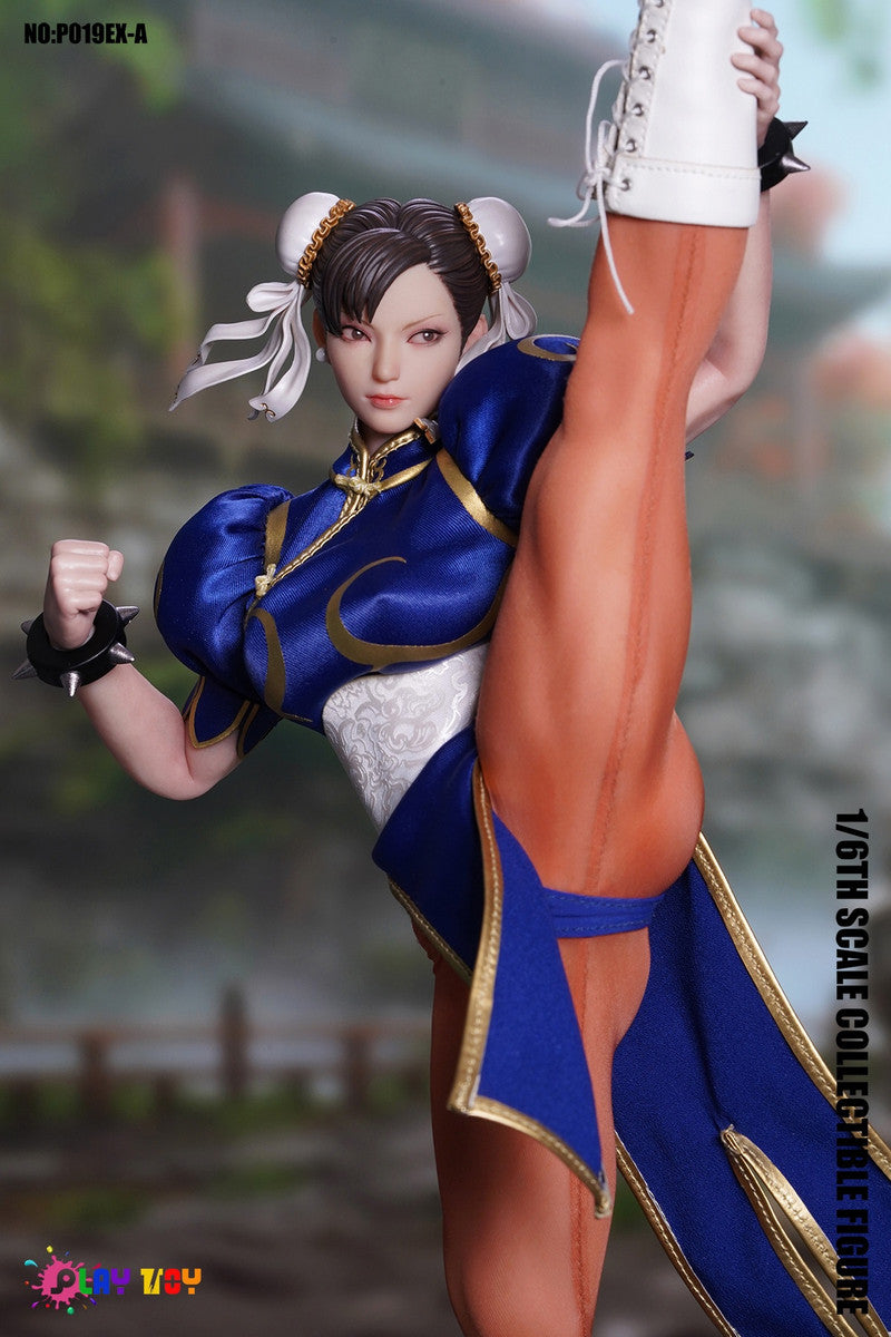 Preventa Figura Fighting Goddess (Blue Cheongsam) marca Play Toy P019EX-A escala 1/6