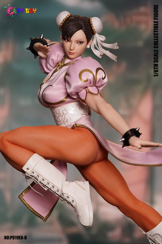 Preventa Figura Fighting Goddess (Pink Cheongsam) marca Play Toy P019EX-B escala 1/6