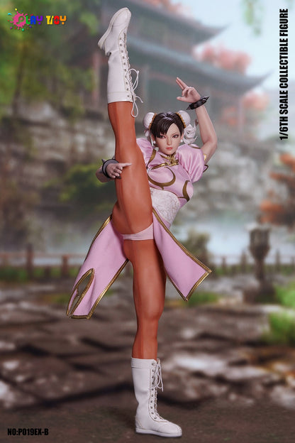 Preventa Figura Fighting Goddess (Pink Cheongsam) marca Play Toy P019EX-B escala 1/6
