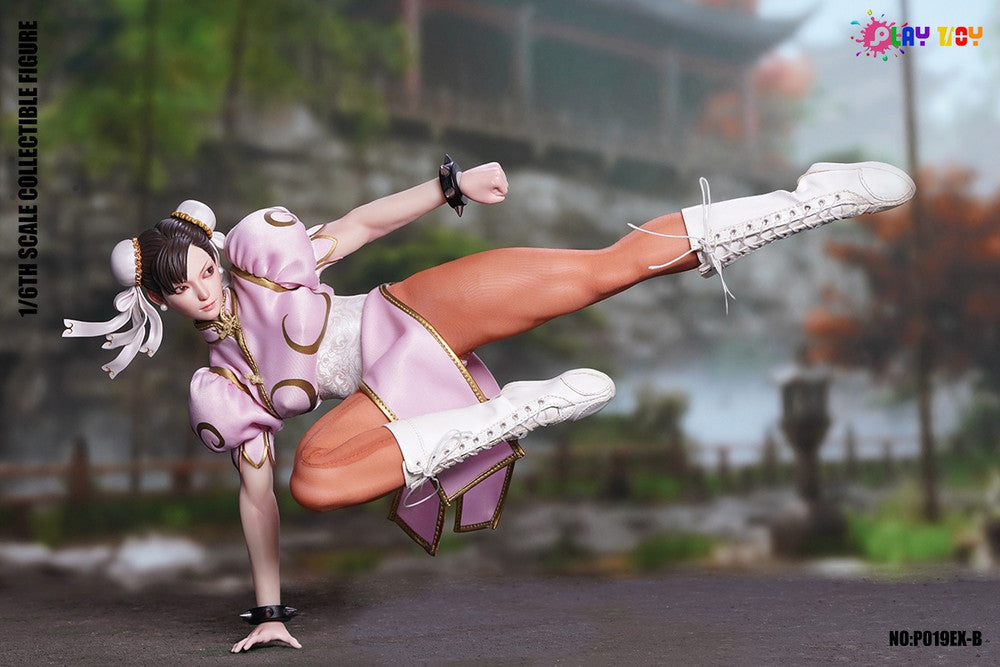 Preventa Figura Fighting Goddess (Pink Cheongsam) marca Play Toy P019EX-B escala 1/6
