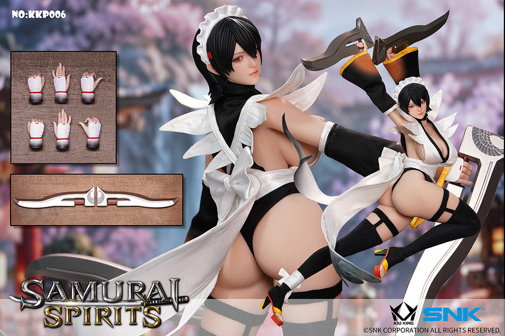Preventa Figura IROHA - SNK Samurai Shodown marca Kid King KKP006 escala 1/6