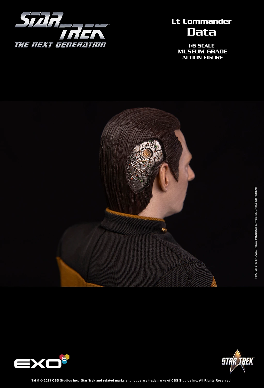 Pedido Figura Lt. Commander Data (Standard version) - Star Trek: The Next Generation marca EXO-6 EXO-01-073S escala 1/6