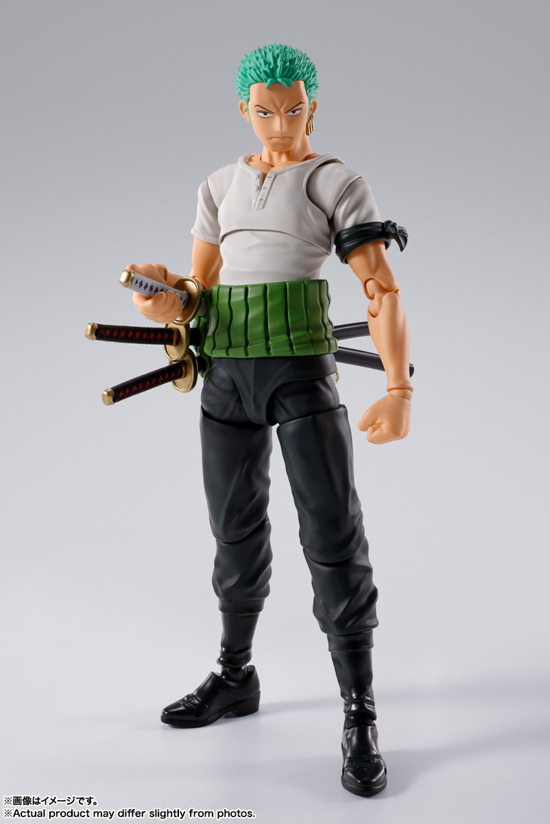 Preventa Figura Roronoa Zoro (Romance Dawn) - One Piece - S.H.Figuarts JP marca Bandai Namco escala 1/12