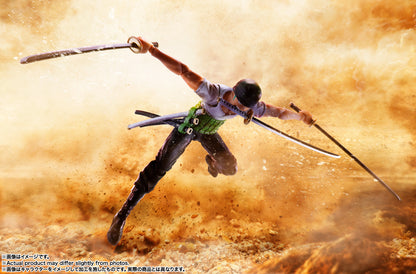 Preventa Figura Roronoa Zoro (Romance Dawn) - One Piece - S.H.Figuarts JP marca Bandai Namco escala 1/12
