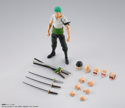 Preventa Figura Roronoa Zoro (Romance Dawn) - One Piece - S.H.Figuarts JP marca Bandai Namco escala 1/12