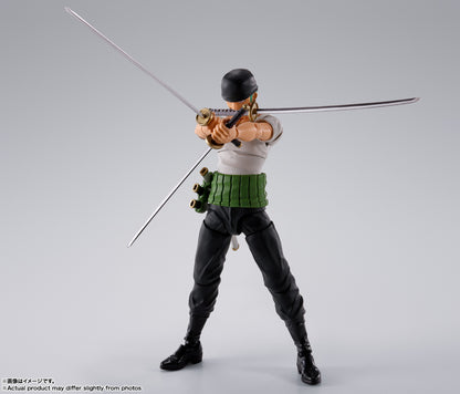 Preventa Figura Roronoa Zoro (Romance Dawn) - One Piece - S.H.Figuarts JP marca Bandai Namco escala 1/12