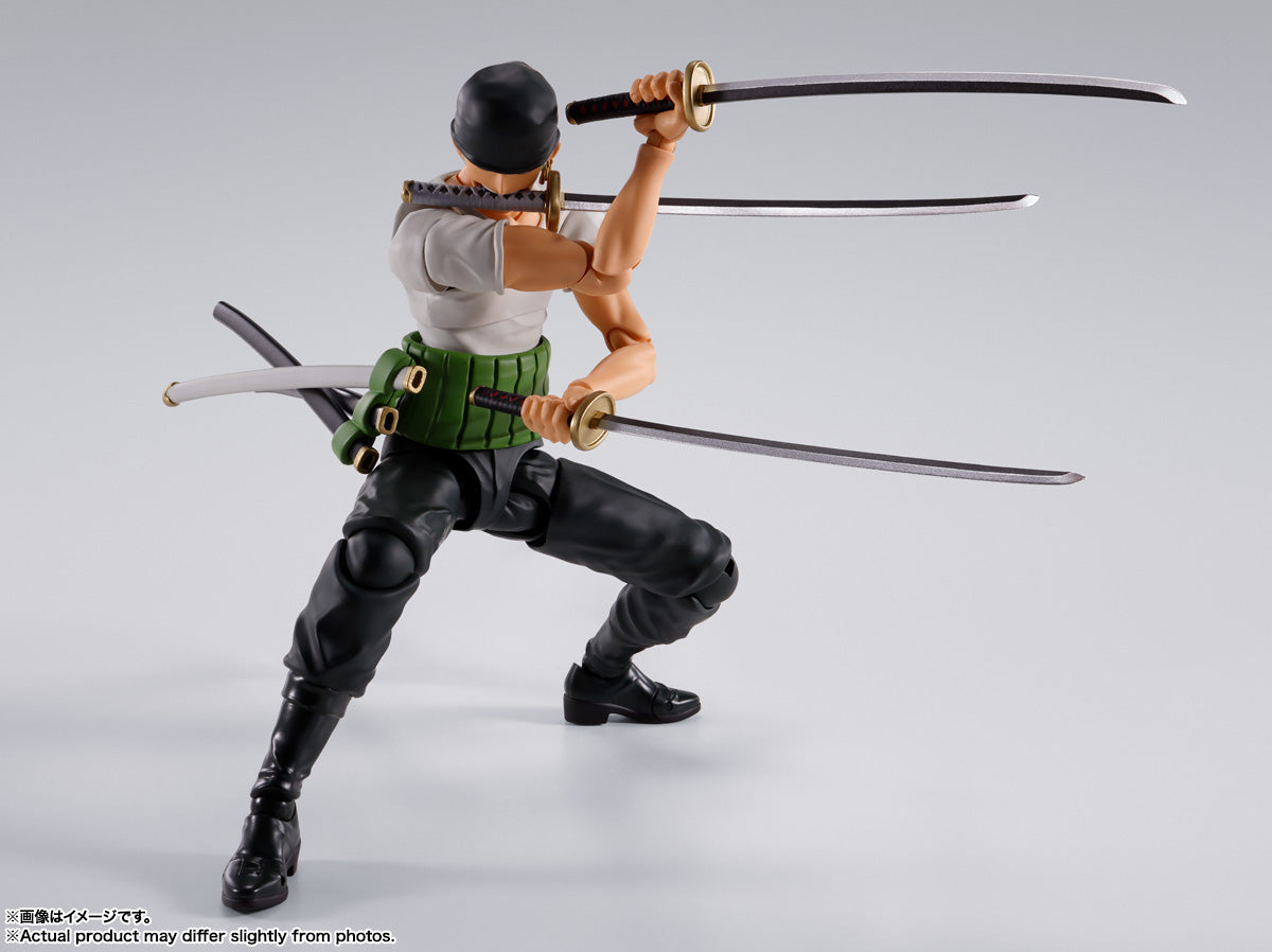Preventa Figura Roronoa Zoro (Romance Dawn) - One Piece - S.H.Figuarts JP marca Bandai Namco escala 1/12