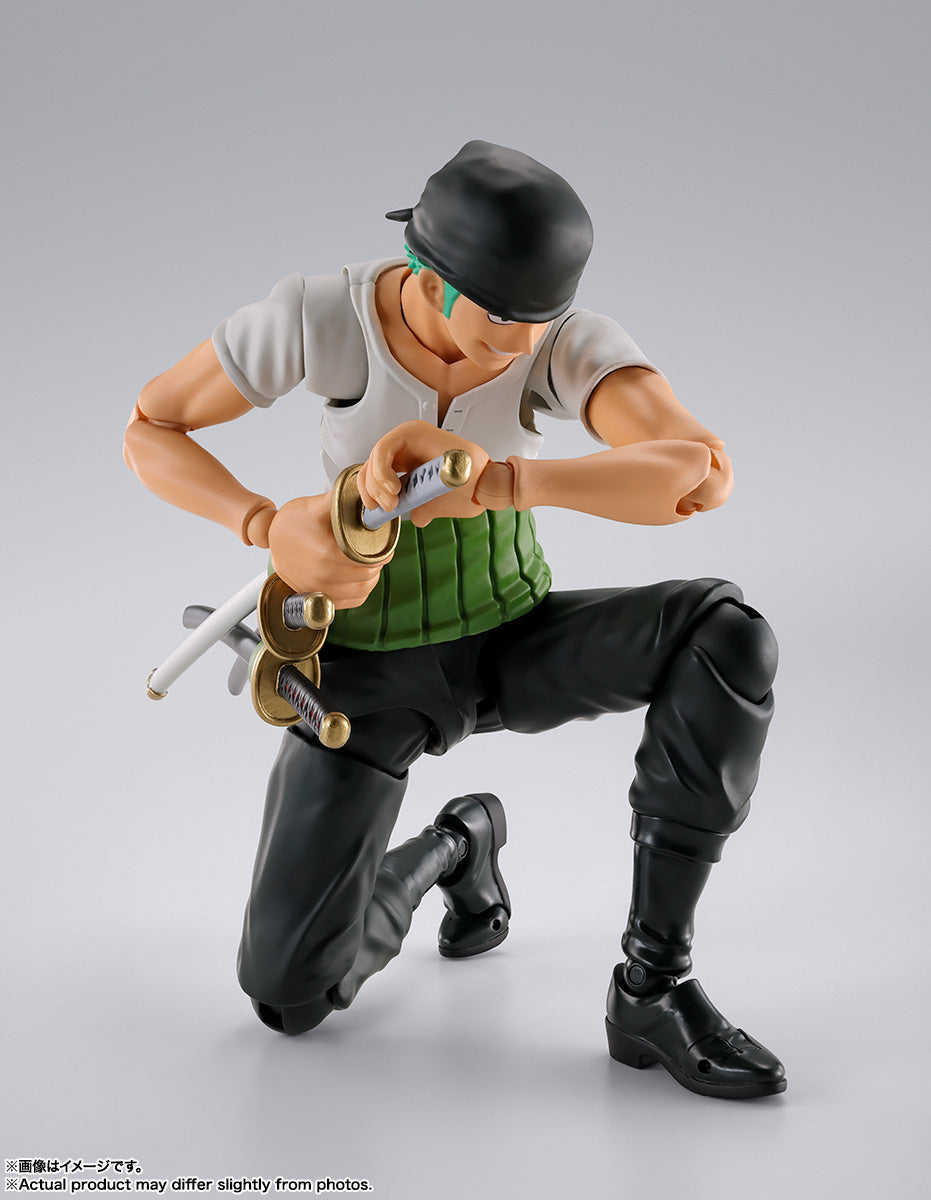Preventa Figura Roronoa Zoro (Romance Dawn) - One Piece - S.H.Figuarts JP marca Bandai Namco escala 1/12