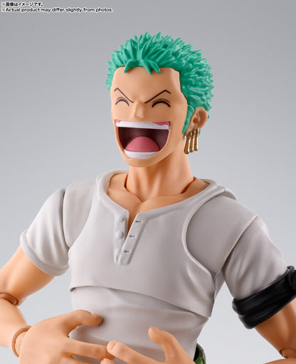 Preventa Figura Roronoa Zoro (Romance Dawn) - One Piece - S.H.Figuarts JP marca Bandai Namco escala 1/12