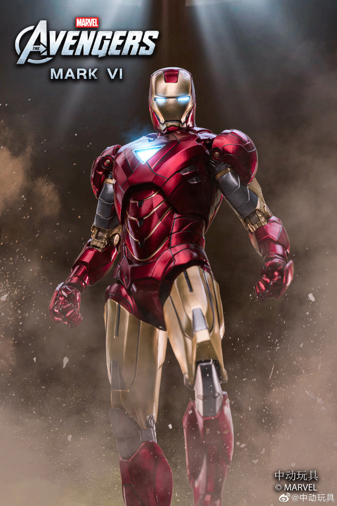 Pedido Figura Iron Man Mark VI - Avengers marca ZD Toys escala pequeña 1/10 (18 cm)
